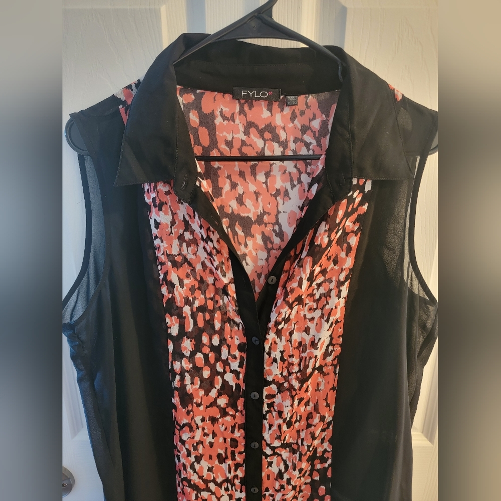 Super cute sheer top
